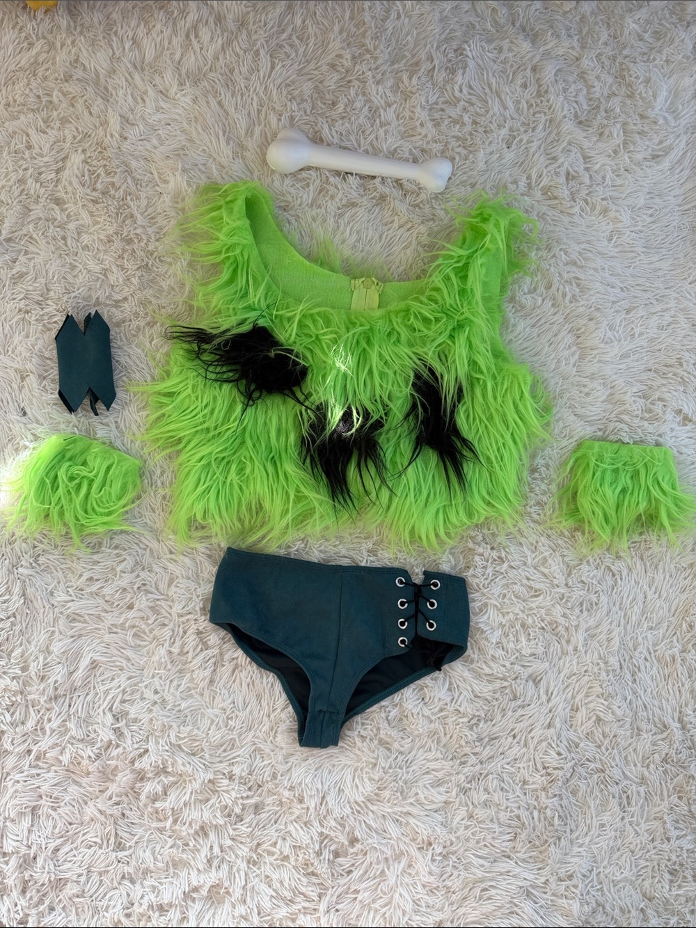 Sexy Women’s Pebbles Flintstones Cosplay Costume Size XS/S - Picture 1 of 3